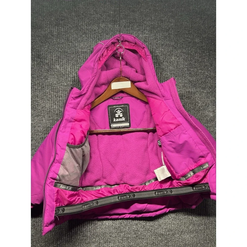 Kamik Harper Kids Pink Size 3-4 Insulated Snow Jacket And Pants‎ Bundle